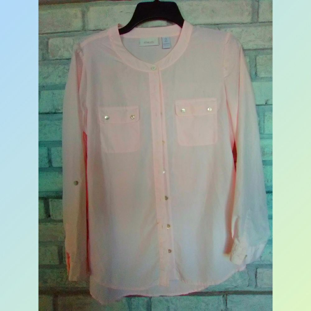 Chico's Pale Pink Blouse